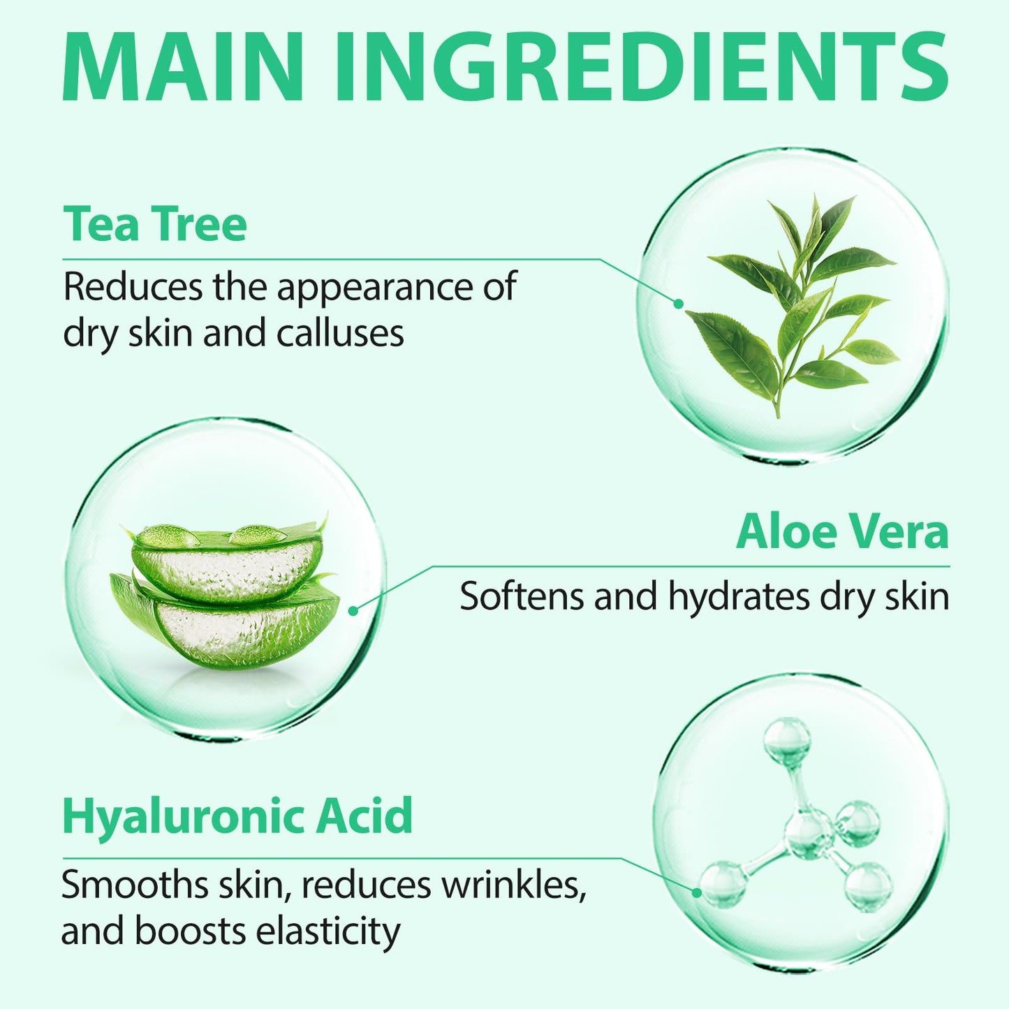 Generic 40% Urea Cream Plus 2% Salicylic Acid - Hyaluronic Acid,Tea Tree,and Aloe Vera Foot Cream Deep Moisturizes Urea Cream for Foot and Hand Maximum Strength - Callus Remover for Cracked Feet, Heels