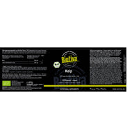 Kelp Bio high-dose 120 Capsules - 165 mg Natural Iodine - Kelp Algae - Bottled in Germany - 100% Vegan - No fillers or Anti-Caking Agents - Biotiva