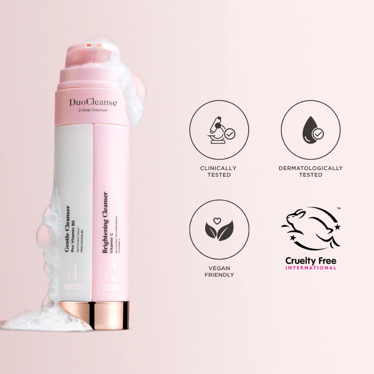 SCULPTED by Aimee DuoCleanse Brightening Refill 100ml Sculpted by Aimee – Vegan Cleanse & Brighten Refill Bottle for DuoCleanse System - Normal, Oily & Sensitive Skin