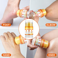 ThamGlow 2Pcs Manuka Honey Cream For Dry Feet, Cracked Heel Repair Cream, Honey Foot Balm, Softens Calluses, Exfoliates Dead Skin & Deeply Moisturises – Athletes Foot Treatment Heel Balm For Hard, Rough Skin