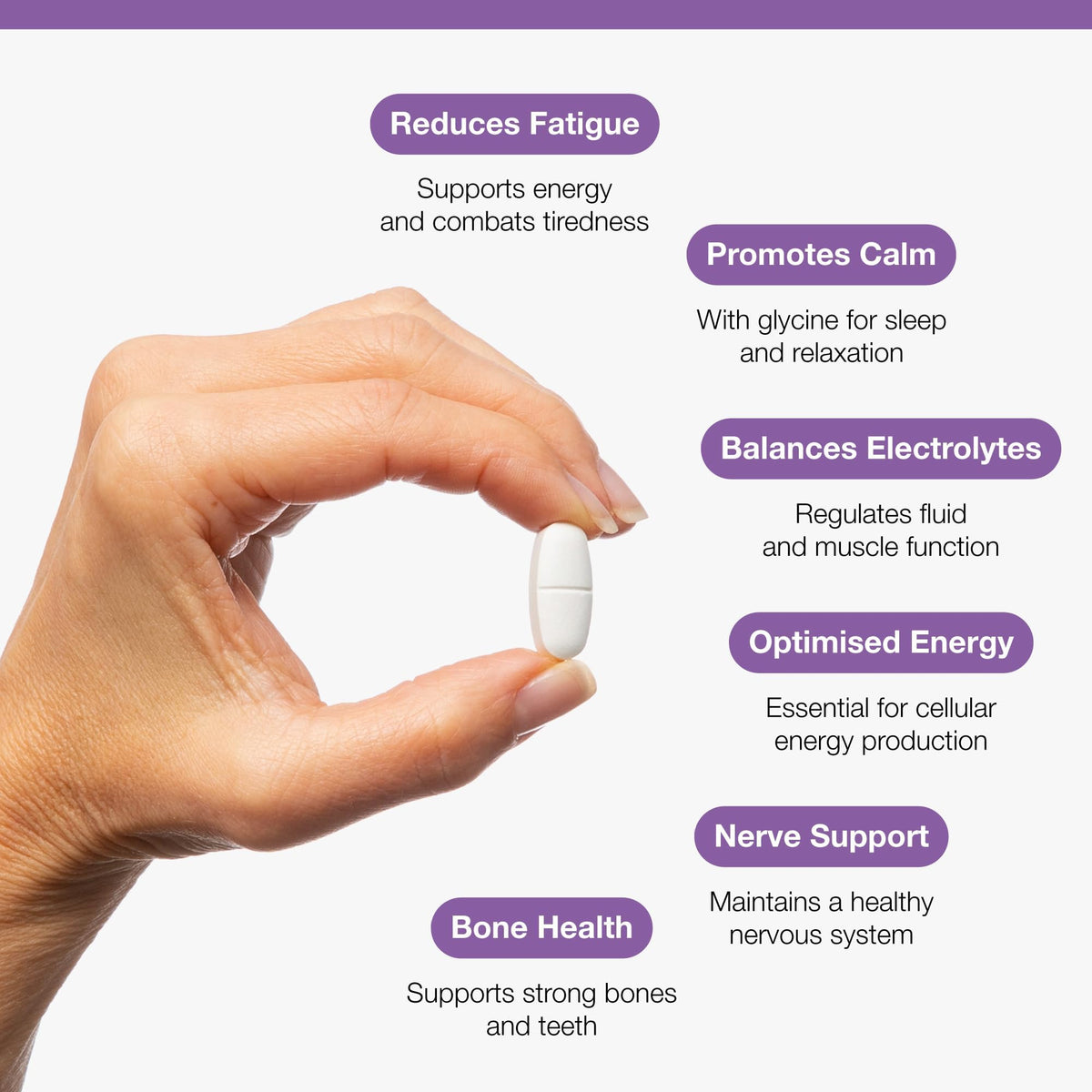 Metagenics Magnesium Glycinate - for Muscle Function & Energy - Easy to Swallow, Optimal Absorption & Digestion - 60 Coated Tablets