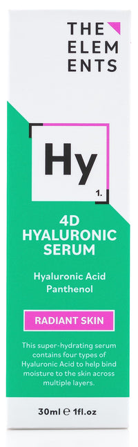THE ELEM ENTS The Elements 4D Hyaluronic Serum, 30ml