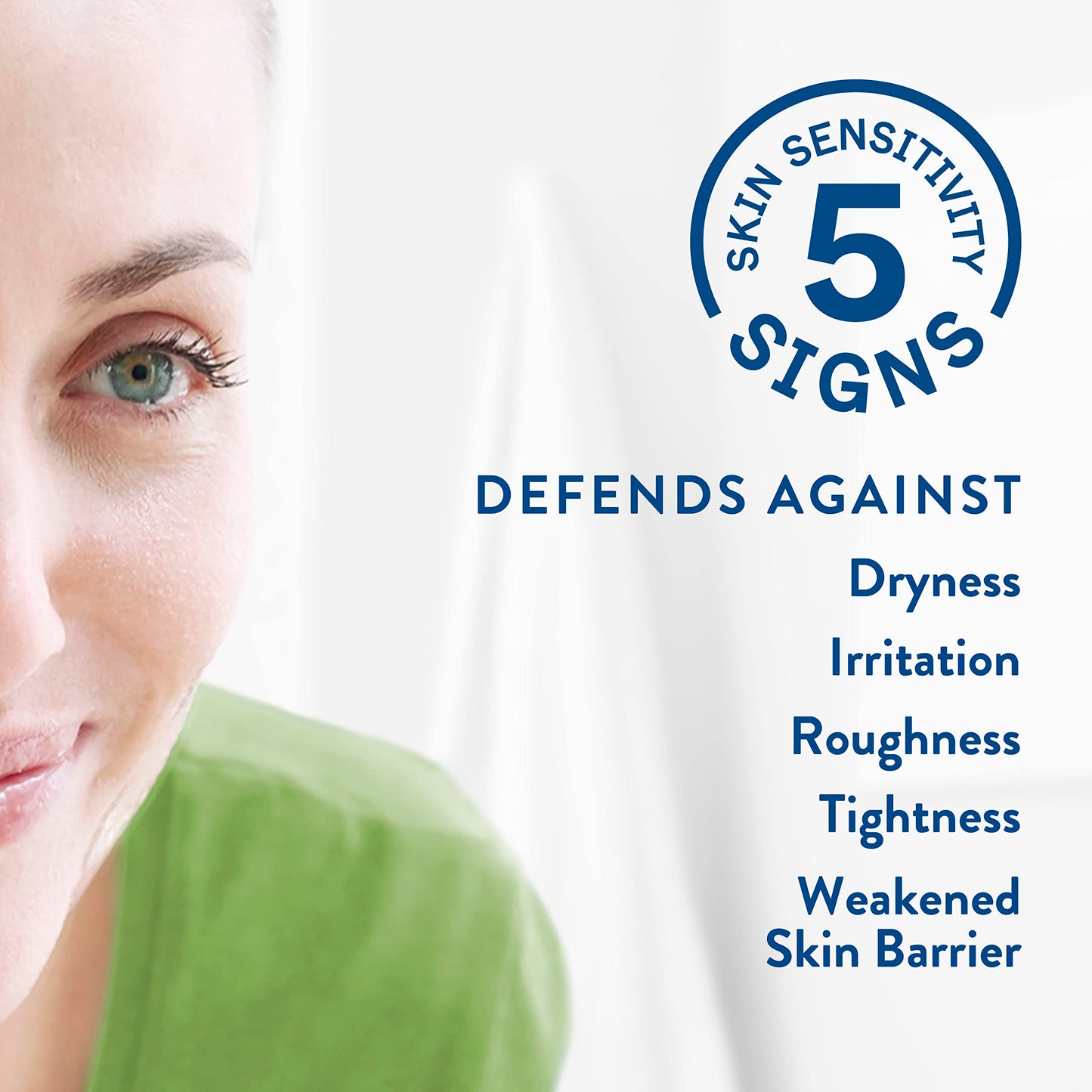 Cetaphil Daily Defence Face Moisturiser, SPF 50+ Day Cream With Glycerin, 50g, Sunscreen For All Skin Types