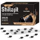 Lumarejebo Shilajit Tablets 30,000mg, 100% Pure Himalayan Shilajit Tablets (1000mg Per Serving), Rich in 85+ Trace Minerals & 60% Fulvic Acid, for Energy and Immune Support (60 Tablets)