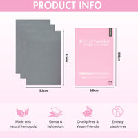 Brushworks Charcoal Blotting Papers – 100 Oil-Absorbing Mattifying Sheets for Face, On-the-Go Shine Control, Makeup-Friendly, Vegan & Cruelty-Free