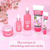 5PCS Rose Skincare Set - Skin Care Sets & Kits - Gift For Women With Cleanser,Eye Cream,Facial Toner,Facial Serum,Face Cream - Gifts For Teenage Girls - Pamper Gifts For Women for Deep Hydration