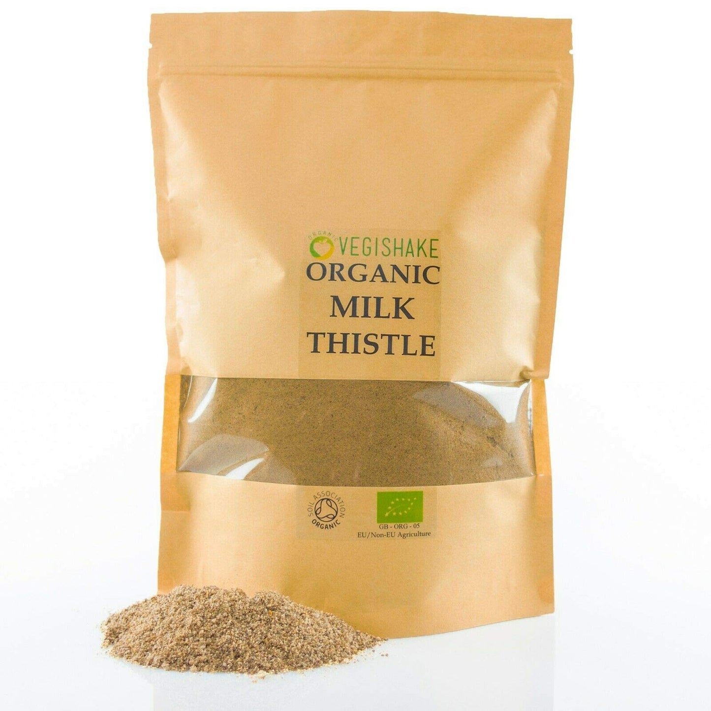 vegishake Organic Liver Detox Silymarin Powder Liver Health Body Detox Antioxidant Protein (250g)