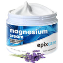 Magnesium Cream for Neuropathy Nighttime Relaxation - Nerve Muscle Cramps & Body Pain Support Lotion with Lavender (4 oz)