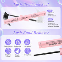 fenshine beauty Fenshine Cluster Lashes Individual Lashes Kit 3D WISPY LASH KIT 10-16mm Length DIY Eyelash Extension Individual Soft False Lashes for Personal Use at Home (4 in 1 3D WISPY LASH KIT, MIX 10-16mm)