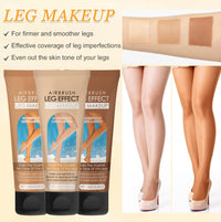 Muiefe Leg Makeup Waterproof No Transfer, Concealer Full Coverage, Flawless Leg Makeup Lotion, Leg Veins Body Scar Tattoo Cover Up, Even Skin Tone, Long Lasting Body Foundation for Women (Bronze)