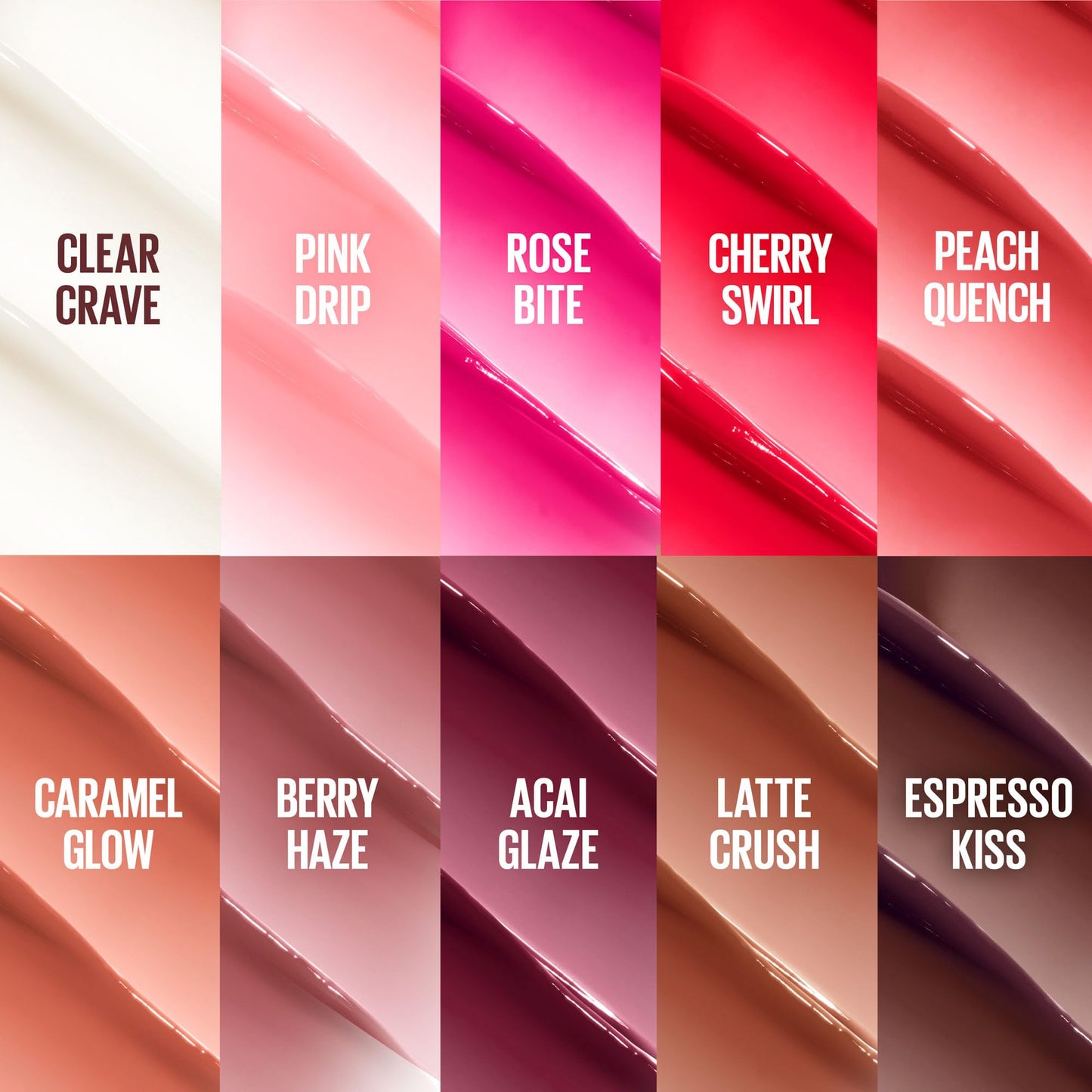 Maybelline New York Lifter Glaze Lip Oil Balm, Up to 24HR Hydration, Plumping for Fuller Lips, Hyaluronic Acid & Acerola Cherry Extract for Ultra-Comfortable Shine, Shade: Rose Bite