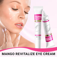 2 PCS Mango Revitalize Eye Cream Mango Activating and Firming Eye Cream Helps Remove Eye Bags and Dark Circles Deeply Moisturizes and Hydrates Firming Skin