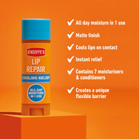 O'Keeffe's Lip Repair Cooling Relief Lip Balm 4.2g (Pack of 3)