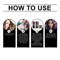 Siyinzu Polar Hair Dye Shampoo,Hair Dye Shampoo,Polar Instant Ha-ir D-yes Shamp-oo,H-air Colour Sham-Poo Care,3 In 1 Sha-mpoo for Grey Hai-r,Colour Sham-poo to Cover Grey H-air,Anti Gre-y Shamp-oo,Purple