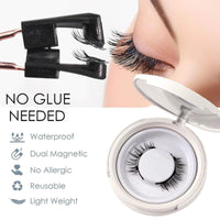 Clgorm Giani Flylash Magnetic Lashes Kit With Applicator And Clamp - Natural Look, Easy, Quick, Safe
