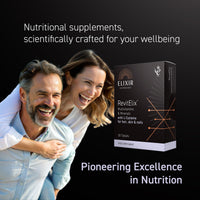 ELIXIR NUTROLOGY Hair Skin & Nails Multivitamins | Supports Normal Hair, Skin & Nail Health | with Biotin, Vitamin C, Vitamin E & Zinc | Collagen Formation & Antioxidant Support | 30 Vegetarian Tablets | UK Made
