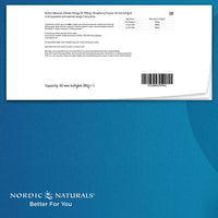Nordic Naturals Ultimate Omega 2X, 1120mg, Strawberry Flavour, 60 Mini Softgels