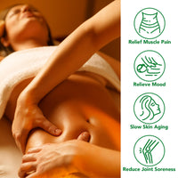 FSLHCY Massage Oil for Sore Muscle, Joint Pain Relief, 250ml Massage Oils for Massage Therapy Relaxing Moisturizing Body Oil for Men and Women