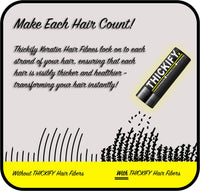 THICKIFY Thickening Fibres for Thinning Hair, 28g Bottle, Auburn, Unscented, Powder, Adult, Unisex Adult