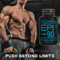Optimised Research Labs EPI – 90 Epicatechin Supplement High Strength Muscle Builder, Muscle Recovery, Increase Strength & Endurance, Antioxidant, 30 Day Supply – 150mg (-) 90% Vegan Friendly