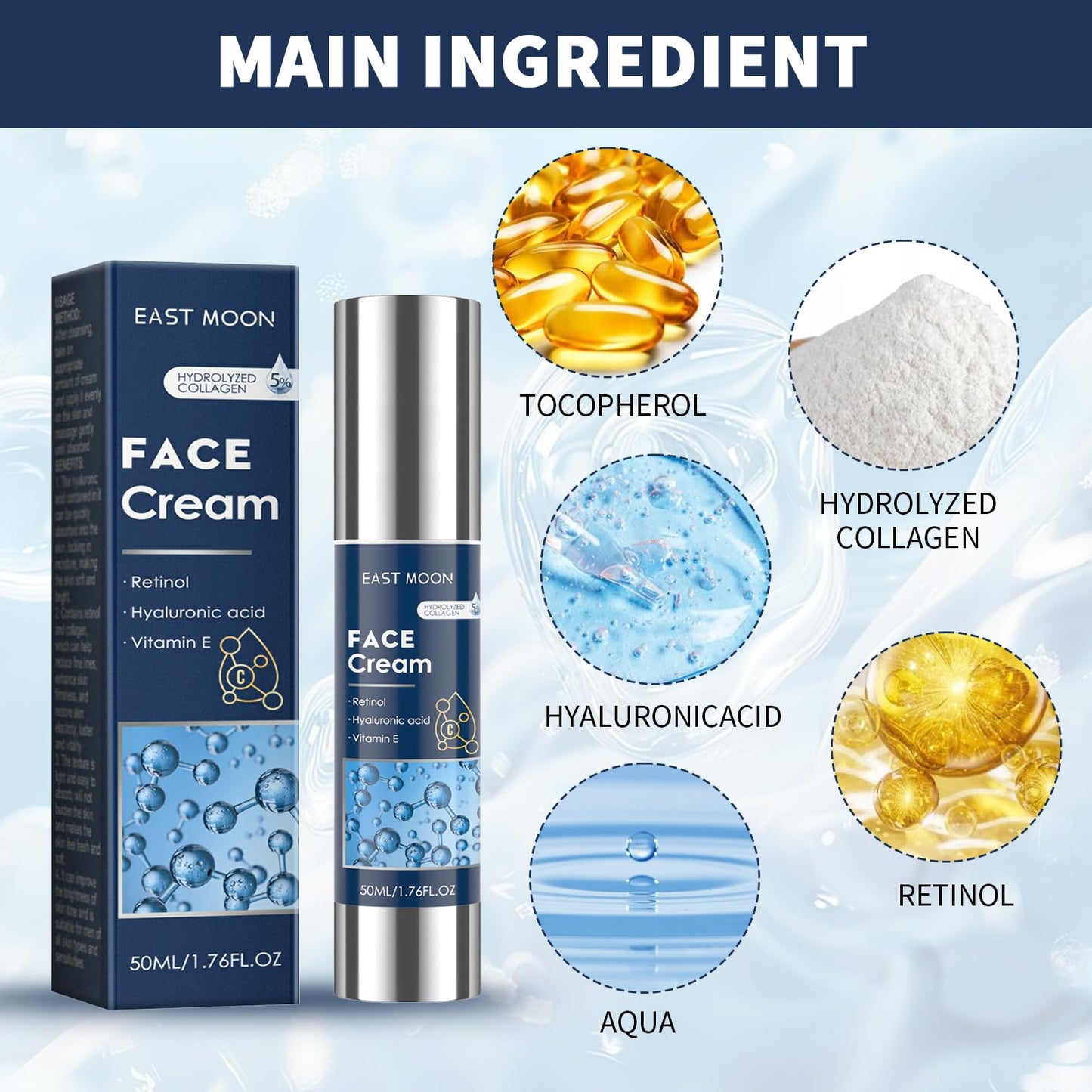 MADGININE 2 Bottles Of Particle Face Cream For Men Particle Man Particle For Men Eye Bag Treatment And Facial Lotion For All Skin Tones Wrinkle And Dark Spot Facial Moisturizer