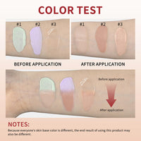 Shefave CC Red Correct With Centella Asiatica, Cc Cream Foundation - Green Colour Corrector, Tinted Spf 25, Colour Changing Foundation, Green Concealer For Redness - Balance Skin Tone & Reduce Redness