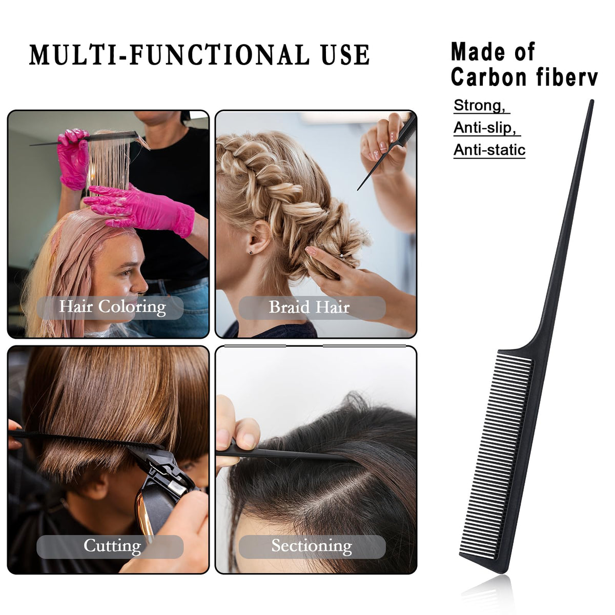 BESTOOL Hair Brush, Boar Bristle Hair Brush for Women Men Children, Beech Paddle Natural Boar Bristle Brush for Thin, Fine Hair, Improve Hair Texture (Beech)