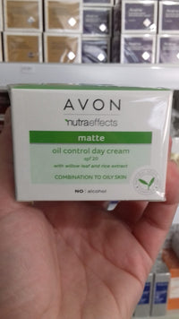 Avon Nutraeffects matte oil control day cream, day cream 50ml