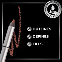 IMPALA | Creamy Waterproof Lip Pencil Cinnamon Color 216 | Permanent Lip Liner | Waterproof Lip Pencil | Long-lasting Lip Liner | Volumizing Effect
