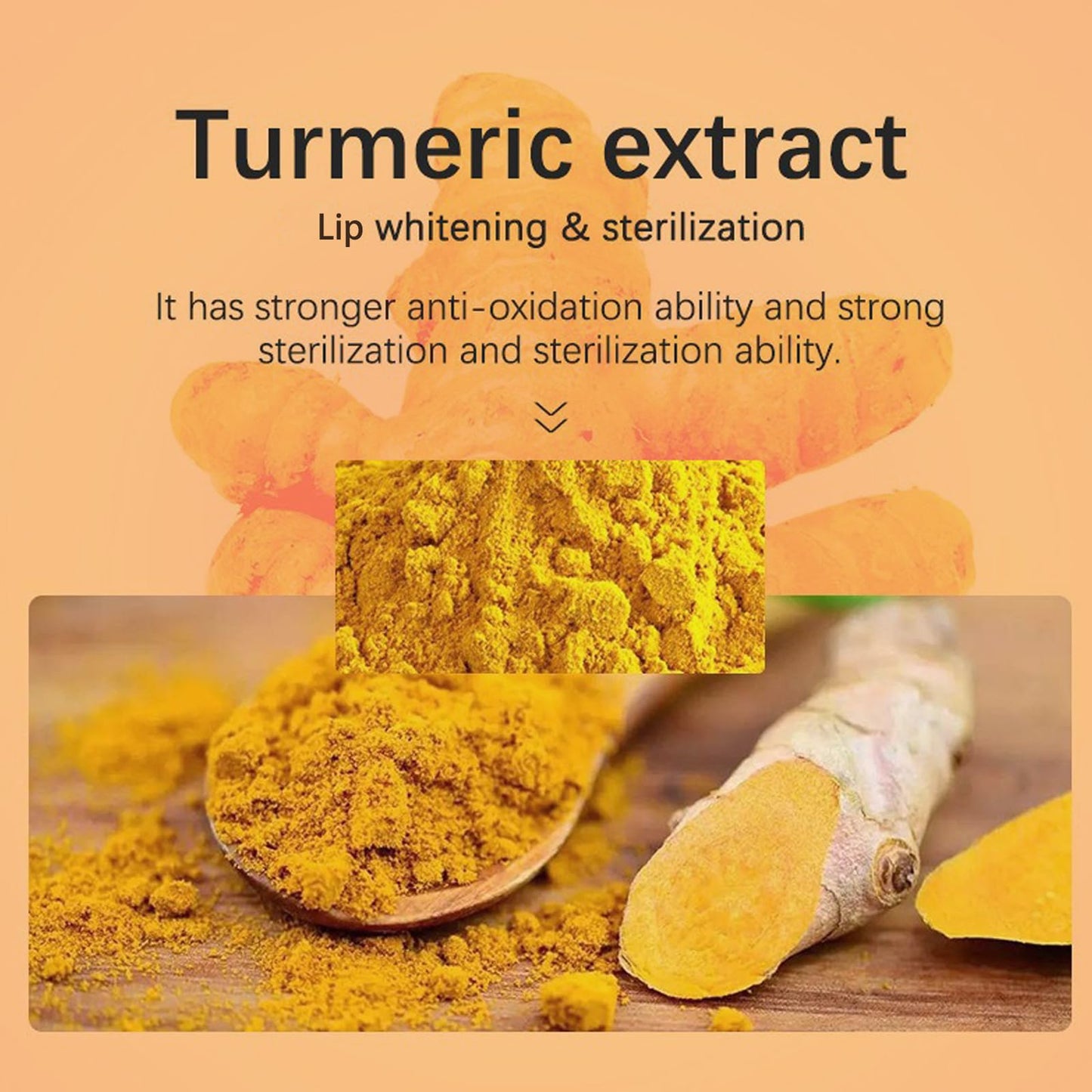 LUMKMAS Lip Lightening For Dark Lips, Whitening Turmeric Lip Balm Lips Pink Bleaching Cream Balm, Moisturizing Daily Lip Care Balm with Turmeric Extract, Repair Cracked Chapped Dry Lips (5g)