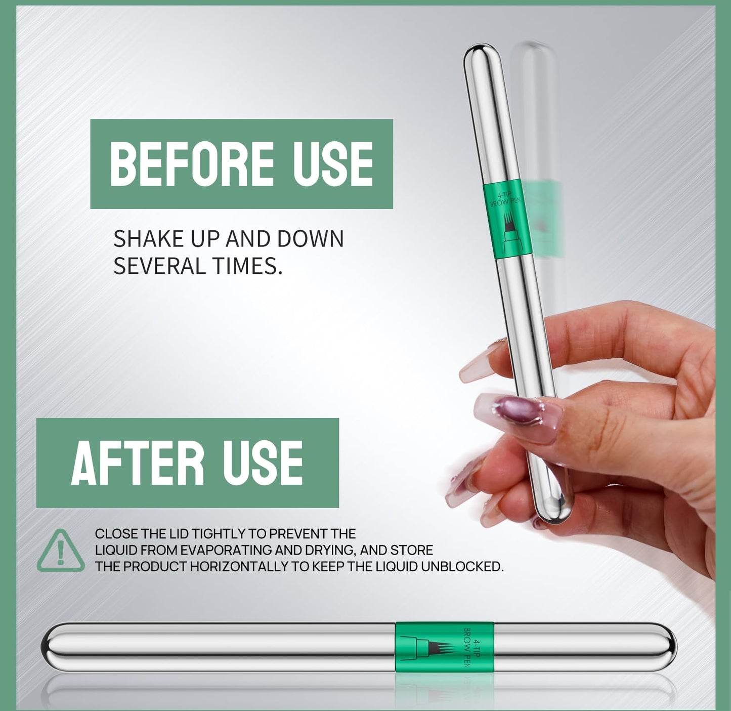 Kis'Degas Magic Microblading Eyebrow Contouring Pencil - Eyebrow Pen,Brow Pencil 2-in-1 Dual-Ended - Precise Waterproof Brow Pen 2 Tipped Precise Waterproof With A Micro-Fork Tip Applicator