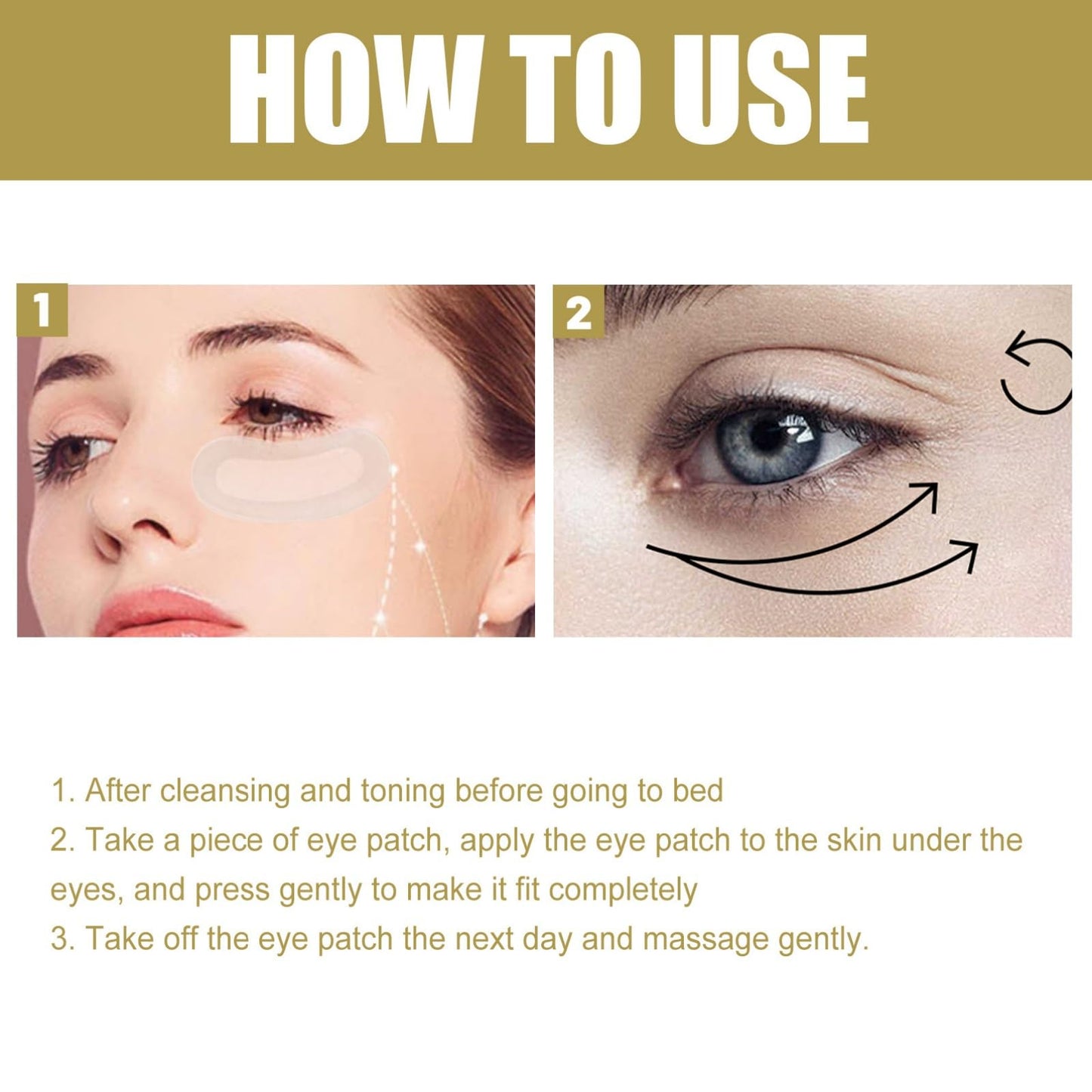 SingHao 3pcs Anti Wrinkles Micro Needle Patches,Dissolving Microneedle Eye Patches,Anti Wrinkle Patches,Under Eye Patches,Dark Circles & Puffiness Treatment,Under Eye Mask,Micro Needle Patches for Women