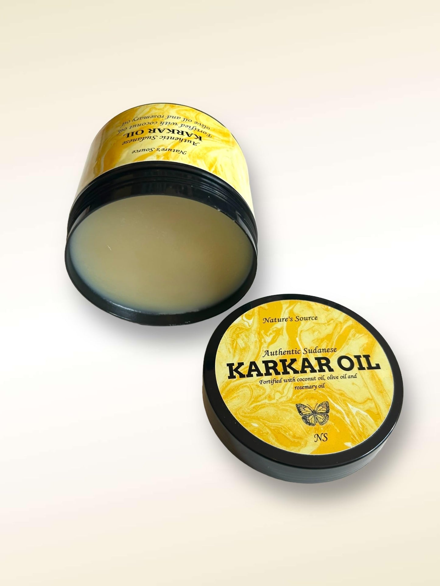 Generic 350ML Authentic Sudanese Karkar Hair Cream fortified with Olive Oil, Coconut Oil and Rosemary Oil