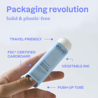 ATTITUDE Oceanly Face Cleanser Stick, EWG Verified, Plastic-free, Plant and Mineral-Based Ingredients, Vegan Beauty Products, PHYTO CLEANSE, Unscented, 30 grams