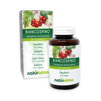 Hawthorn (Crataegus oxyacantha) Flowers and Leaves Naturalma - 150 g - 300 Tablets - Food Supplement - Natural and Vegan