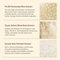 LAIKOU Skincare Set, Korean Rice Skin Care Sets & Kits, Cleanser, Toner, Serum, Eye Cream & Moisturizer, Christmas Birthday Gifts for Women Teenage Girls Mom Friend, Travel TSA-friendly Sizes 5pcs