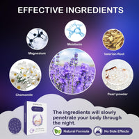 Acotye ACOTYE Sleep Patches 60pcs with Lavender, and Chamomile, Extra Strength, Overnight Application