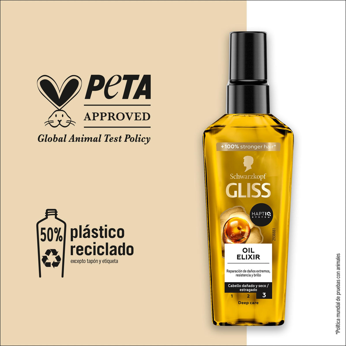 Gliss Schwarzkopf GLISS-REPAIR TREATMENT 75ML BRIGHT