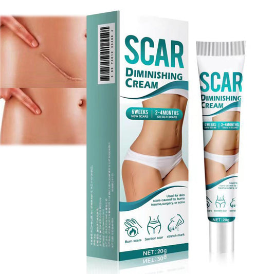 AuraBeen Scar Cream for Face & Body - Assists in Enhancing The Look of Stretch Marks, C - Section Scars, Surgical Scars - Suited for Old & New Scars - Facilitates Skin Restoration