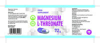 Hepatica Magnesium L-Threonate 2000mg per Serving | 120 Vegan Capsules | High Strength Brain, Memory & Heart Health Support | 3rd Party Lab Tested | Non-GMO & Gluten-Free