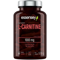 ESSENSEY Essensey L-Carnitine 1000mg - 90 Capsules | High Absorption Form | Ideal for Vegetarians High Strength L Carnitine Supplement