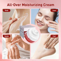 Allbestaye Mother of Skin Creams Body Cream - Eczema Cream & Body Moisturiser for Dry Sensitive Skin, Long-Lasting Hydration for Hands, Feet & Body, Natural Ingredients, 100g