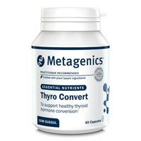 Metagenics Thyro Convert with Gum Guggul Resin - with Ashwagandha, Selenium & Zinc for Healthy Thyroid Hormone Conversion - 60 Capsules