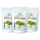 Herbal Magic's Organic Bitter Gourd Powder-Great Green Vegetable-Also Known as Karela, Bitter Melon,Balsam-pear. Free from Fillers & Preservatives- of&G UK Organic Certified- 100g (Pack of 3)