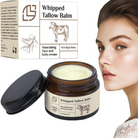 Grass-Fed Tallow Balm - Nourishing Face and Body Cream for Dry Skin, with Beef Tallow for Deep Moisturization and Skincare