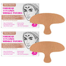 MADGININE 10 Pieces Forehead Wrinkle Patches,Wrinkle Patches High Elasticity Japanese Face Tape Moisturizing Face Tape Available for Both Men and Women Suitable for Forehead and Facial Wrinkles