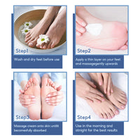 Shengqialun Urea Foot Cream, Urea Cream 40 Percent For Feet, Foot Cream for Cracked Heels and Dry Skin, Urea Cream for Hand,Foot and Body Care Deep Moisturizing Callus Remover Nourishes Soften