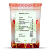 Hellenia MSM Capsules Using Branded OptiMSM - 180 Capsules | 100% Pure Methyl Sulphonyl Methane | The Purest, Most Researched MSM, No Additives & Non-GMO | Suitable for Vegans