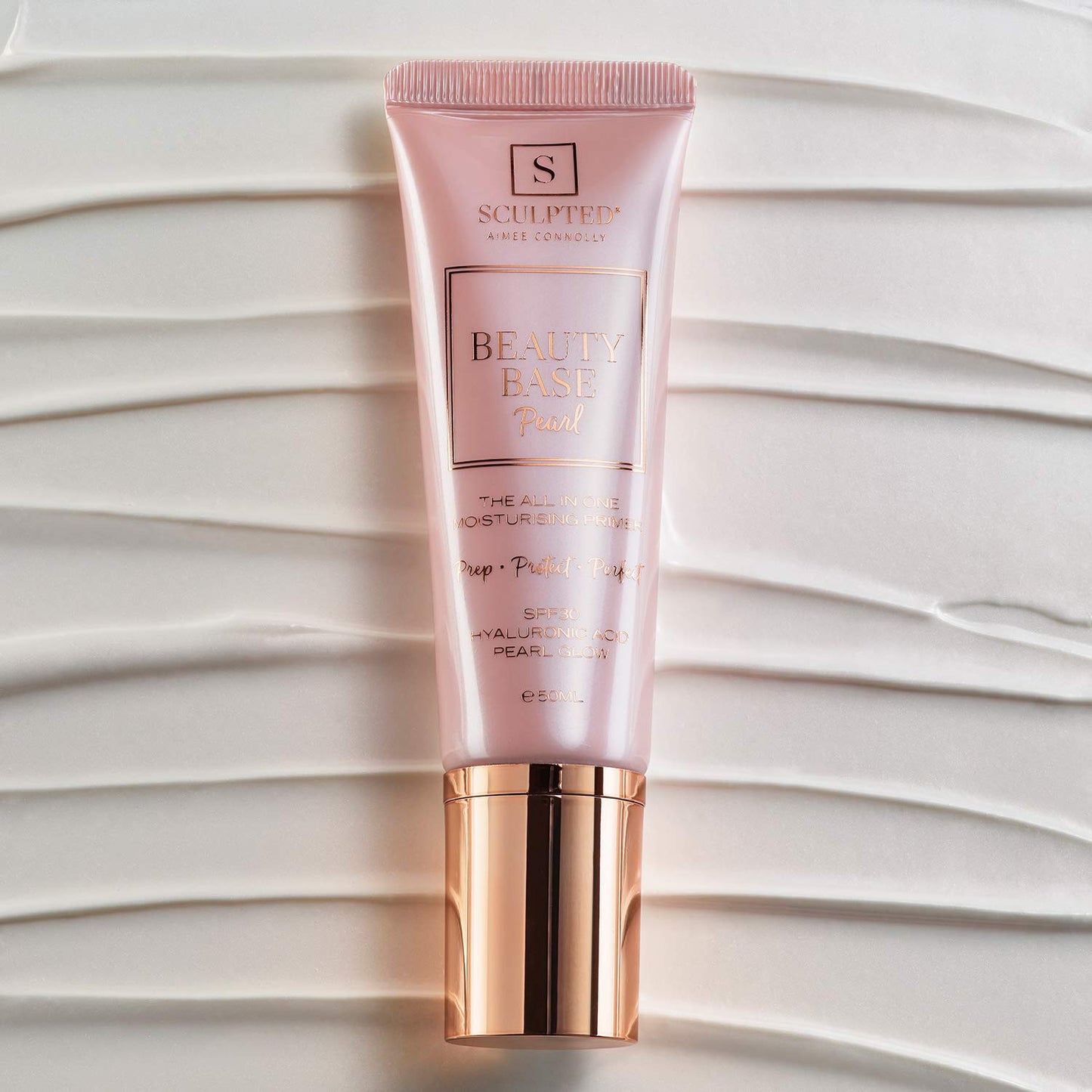 SCULPTED by Aimee Connolly Beauty Base All-in-One Moisturising Primer from Sculpted by Aimee - 50ml 3-in-1 Hydrating Primer with SPF 30 That Preps, Protects and Perfects Your Skin