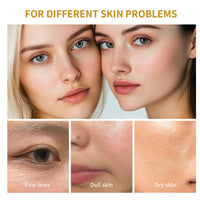 Cureluxe Turmeric & Collagen Overnight Peel-Off Mask – Collagen Night Wrapping Mask for Glowing Skin - Hydrating Formula with Vitamin C & Retinol – Even Skin Tone, Anti-Wrinkle & Pore Refining
